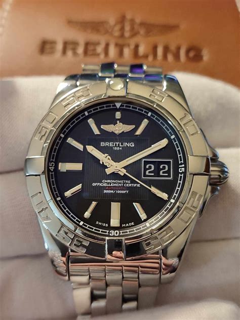 breitling damenuhr galactic 41|Breitling galactic 41 review.